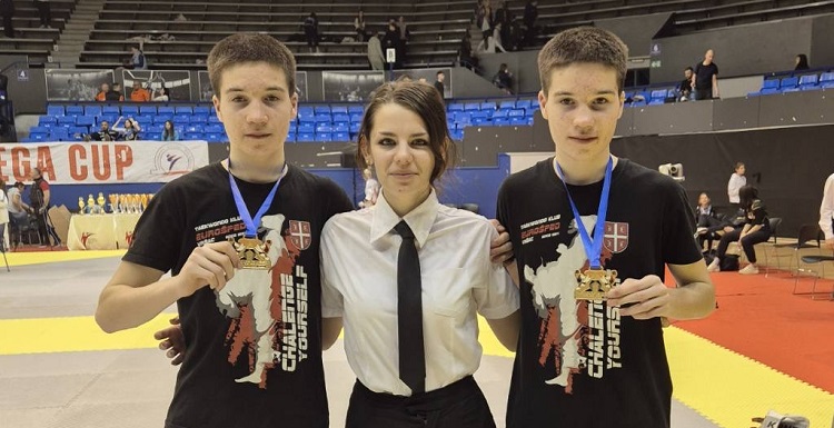 Pregršt medalja i ekipno prvo mesto za vršačke juniore na tekvondo Omega turniru